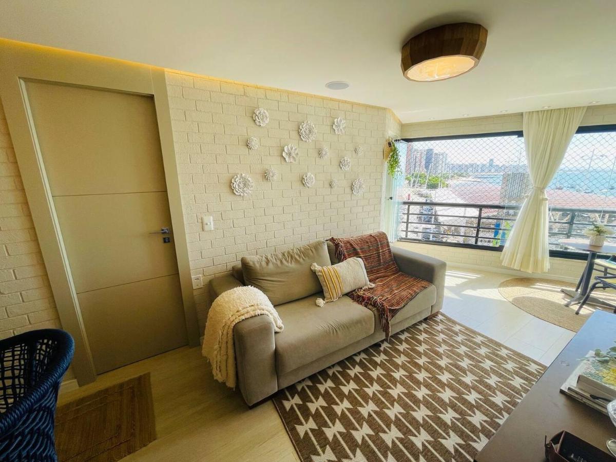 Flat Luxuoso Alto Padrao Frente Mar Com 2 Suites No Iate Plaza Fortaleza  Exterior photo