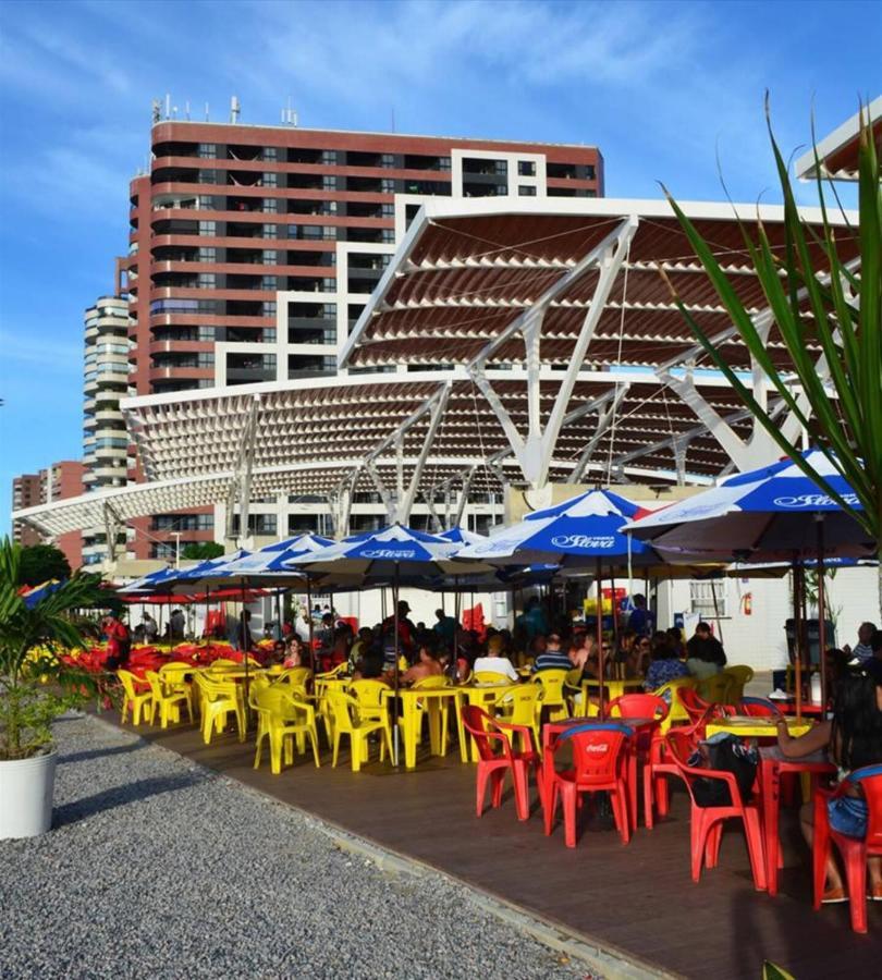 Flat Luxuoso Alto Padrao Frente Mar Com 2 Suites No Iate Plaza Fortaleza  Exterior photo