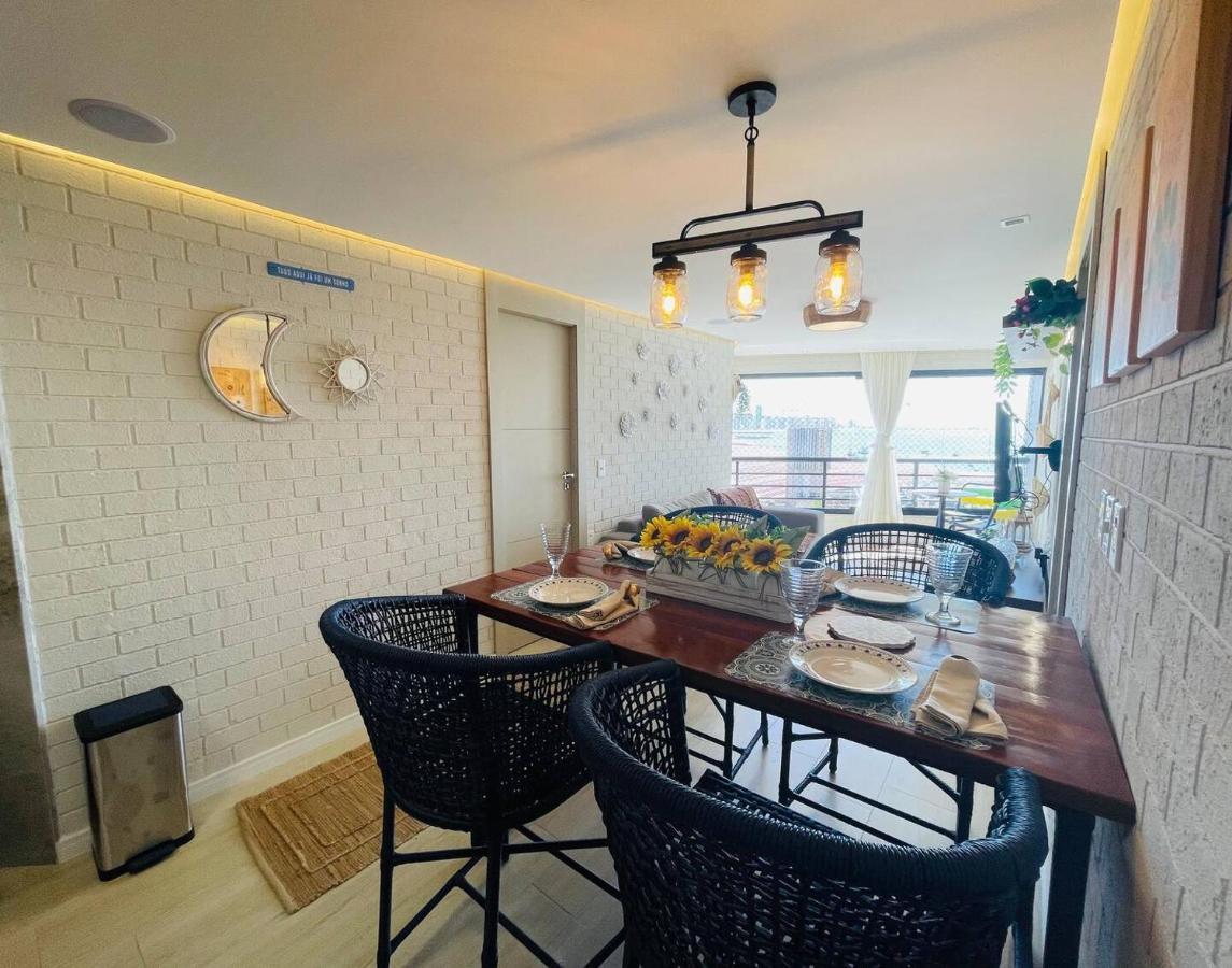 Flat Luxuoso Alto Padrao Frente Mar Com 2 Suites No Iate Plaza Fortaleza  Exterior photo