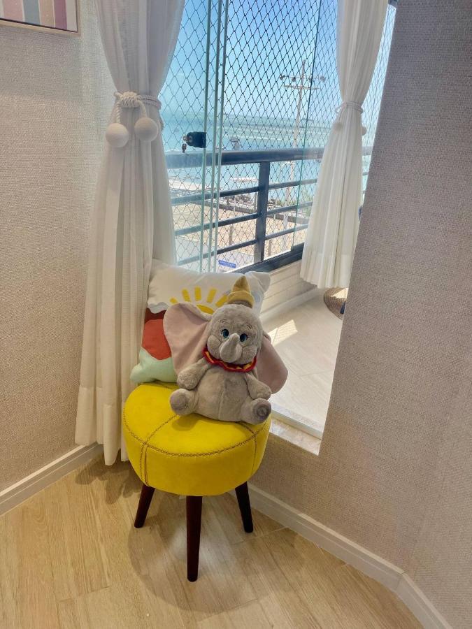 Flat Luxuoso Alto Padrao Frente Mar Com 2 Suites No Iate Plaza Fortaleza  Exterior photo