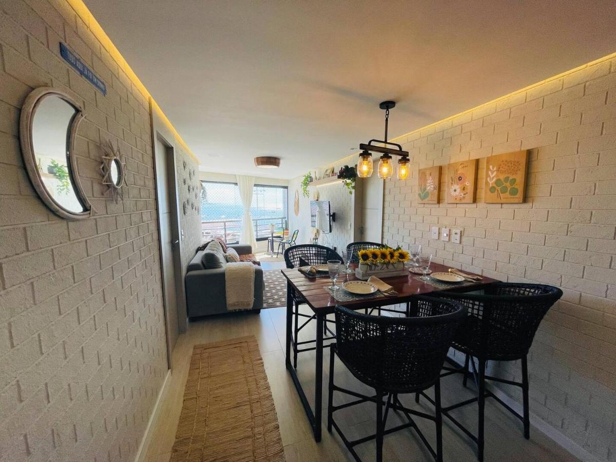 Flat Luxuoso Alto Padrao Frente Mar Com 2 Suites No Iate Plaza Fortaleza  Exterior photo