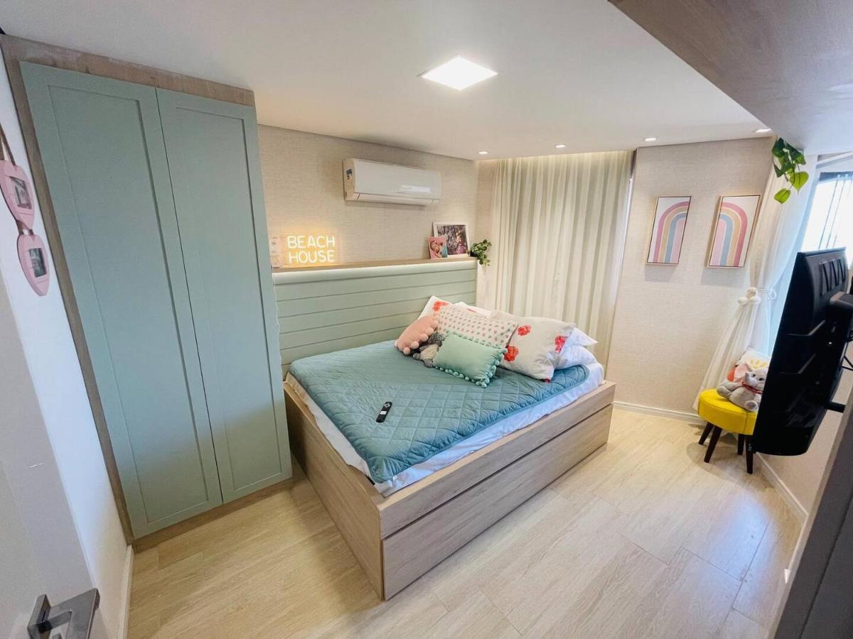 Flat Luxuoso Alto Padrao Frente Mar Com 2 Suites No Iate Plaza Fortaleza  Exterior photo